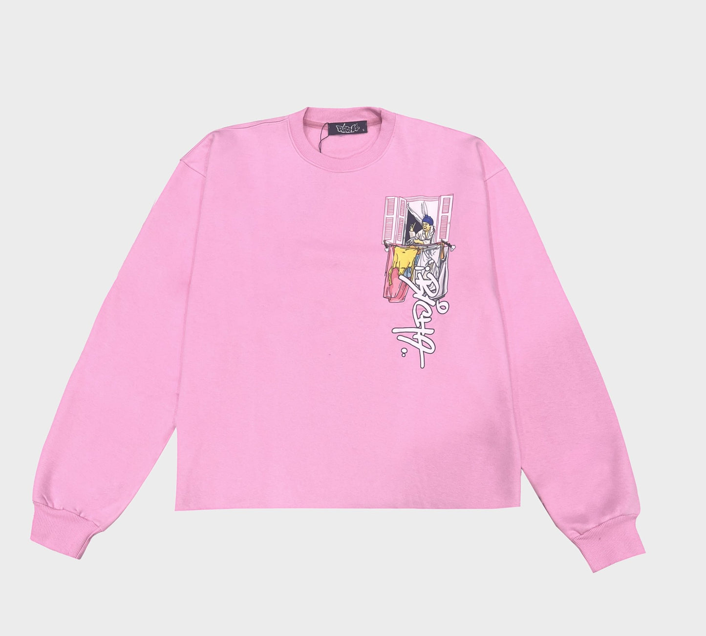 r&R®23 Pink Crew Neck - Richa UAE