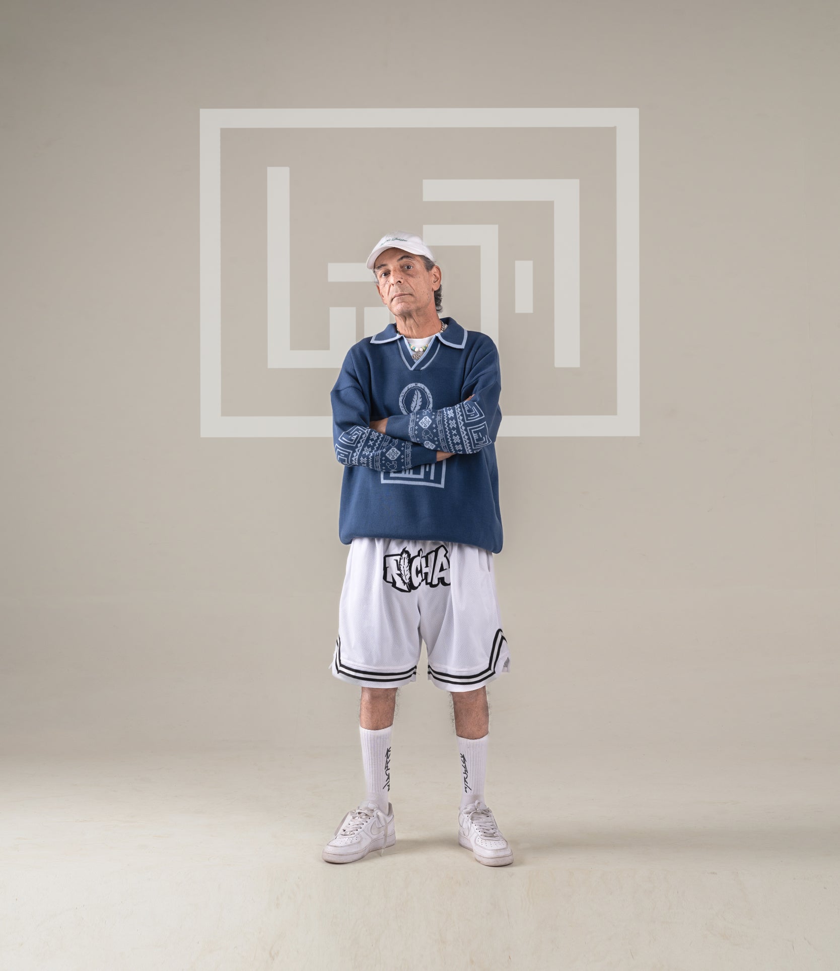 White Basketball Shorts - Richa UAE