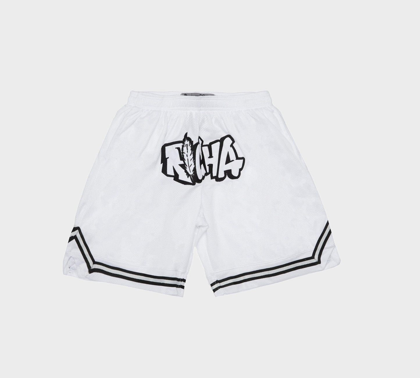 White Basketball Shorts - Richa UAE