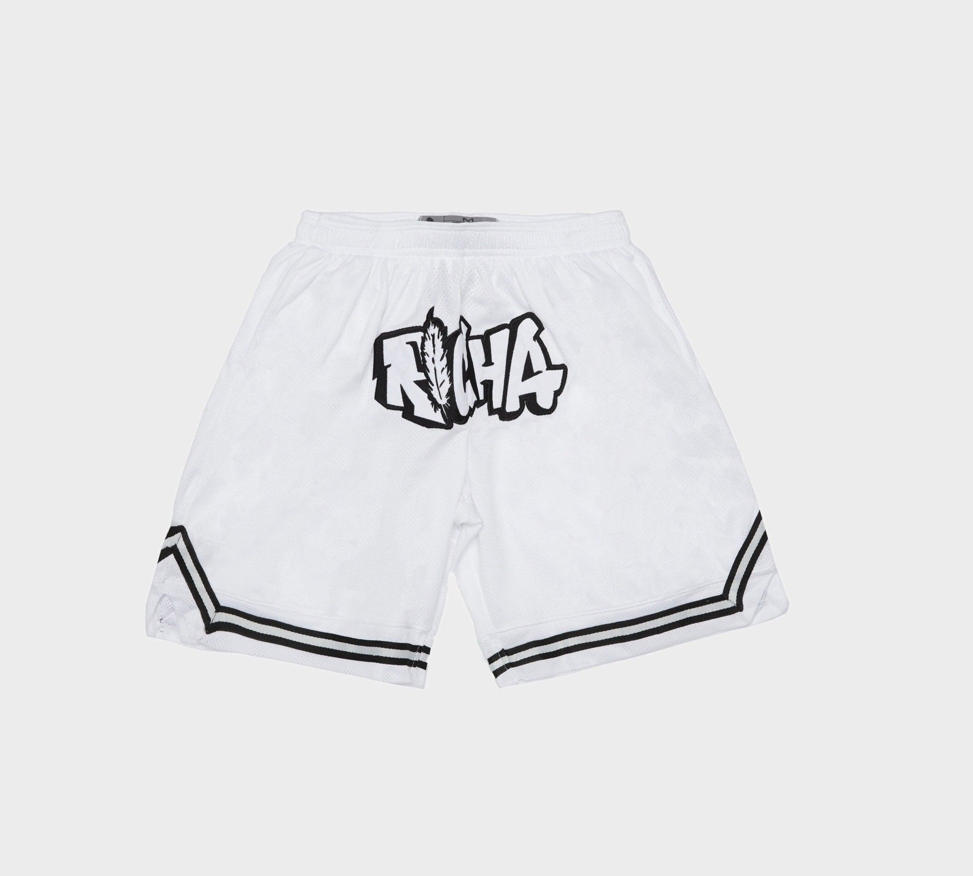 White Basketball Shorts - Richa UAE